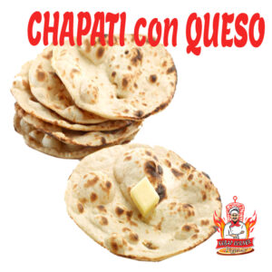 CHAPATI CON QUESO