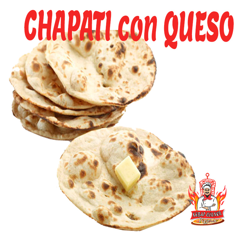 CHAPATI CON QUESO